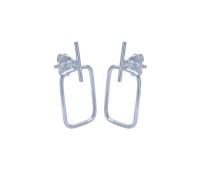 Silver Stud Earring STS-5894